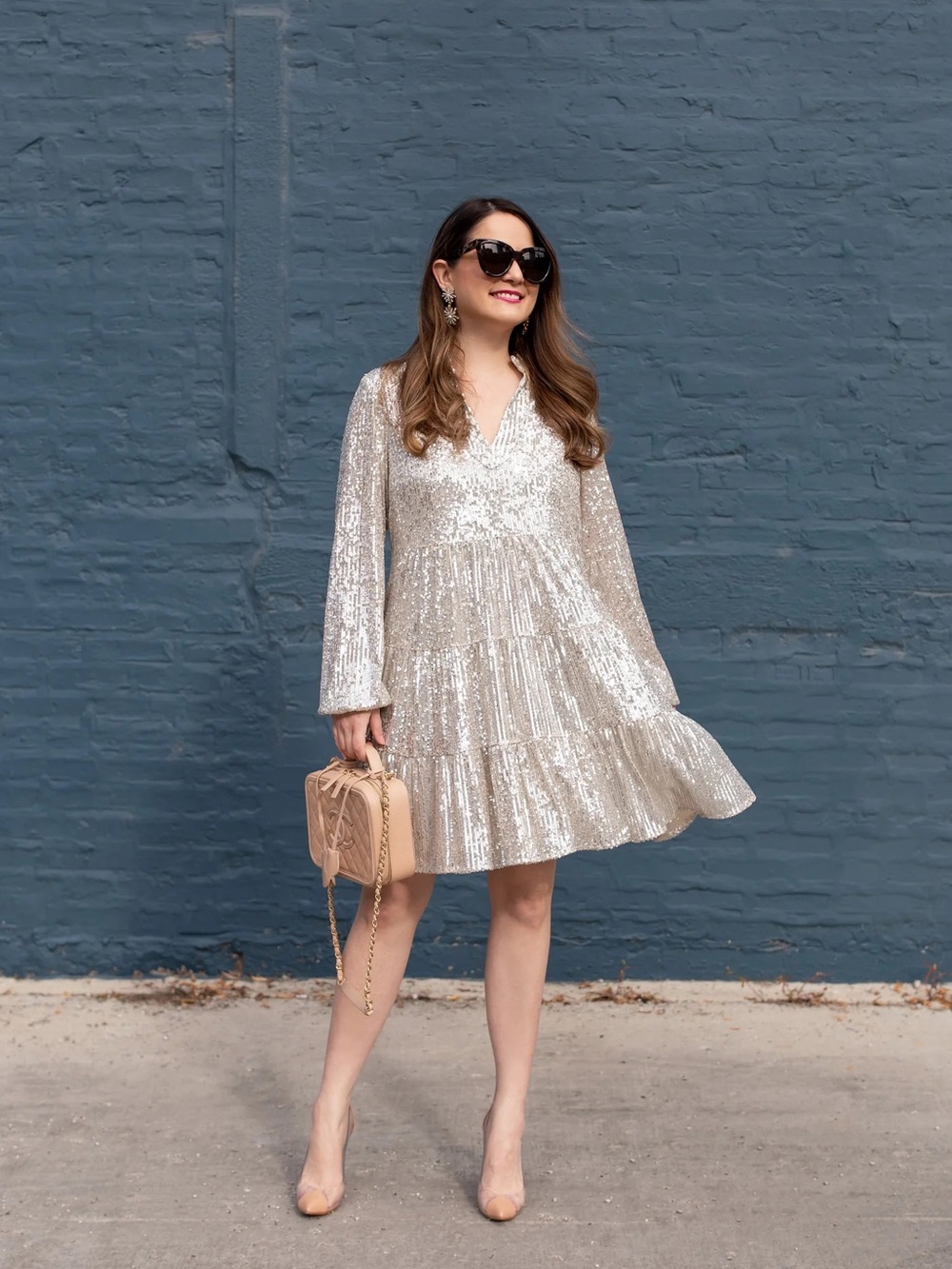 NWT Sail to Sable Silver CHARLOTTE dress XXXL